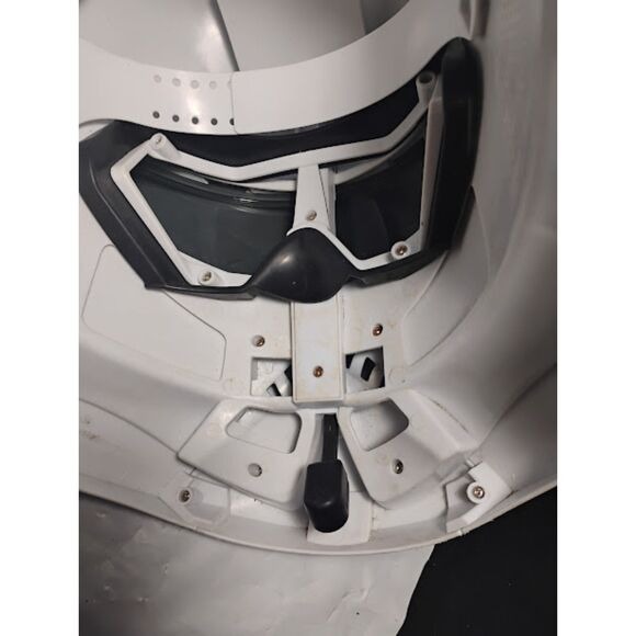 2008 Star Wars Clone Storm Trooper Talking Voice Changing Helmet W/Light Works - Picture 1 of 15